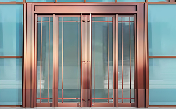 和硕玻璃地弹门