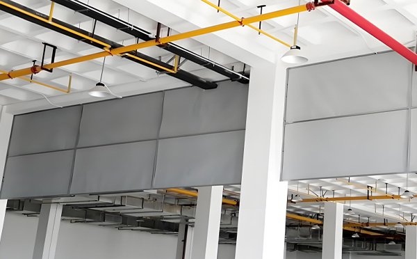 商场防烟分区常闭节点:和硕挡烟垂壁高度与控制器接线图解 商场防烟分区常闭节点:和硕挡烟垂壁高度与控制器接线图解