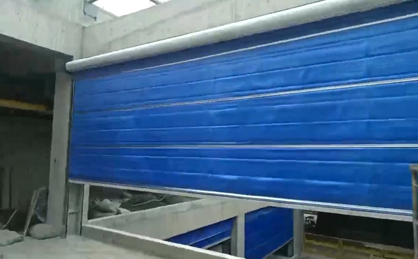 大型物流园区完成和硕防火门整体安装工程